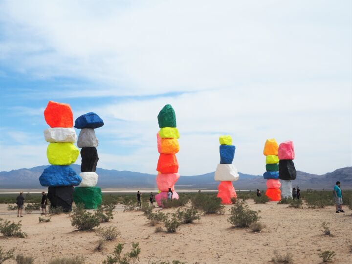 Seven Magic Mountains: Rainbow in the Desert - Life Beyond Home