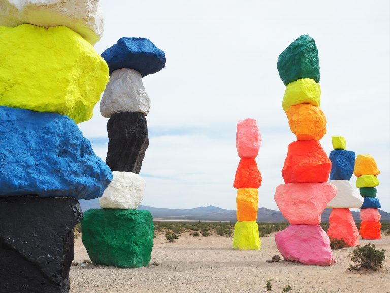 Seven Magic Mountains: Rainbow in the Desert - Life Beyond Home